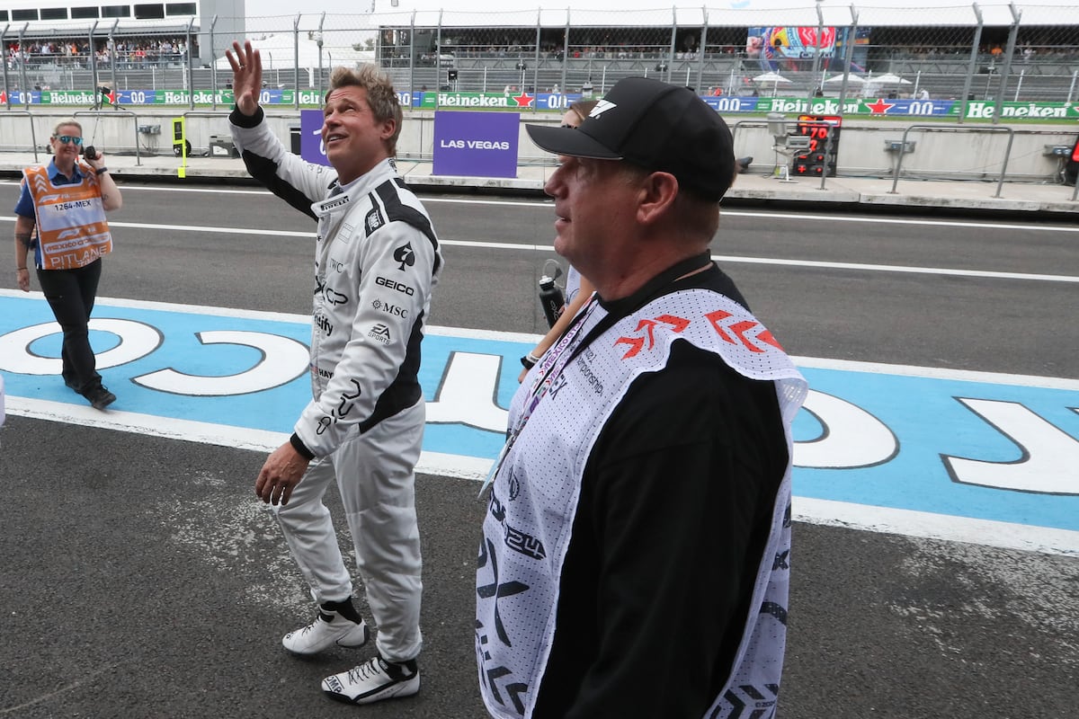 La aparición sorpresa de Brad Pitt y la panameña Sasha Nikyta: 5 momentos favoritos de la F1 en el Gran Premio de México