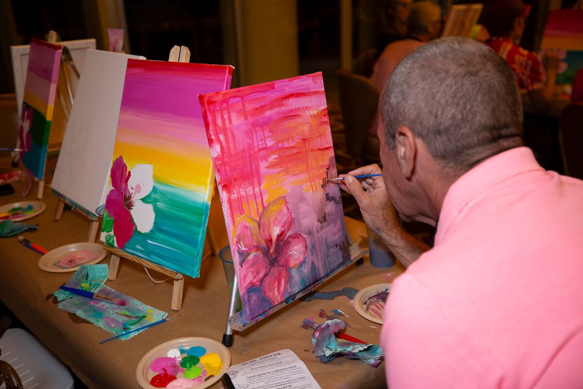 Arte con causa: el taller de pintura de American Society of Panamá a favor de FundAyuda 