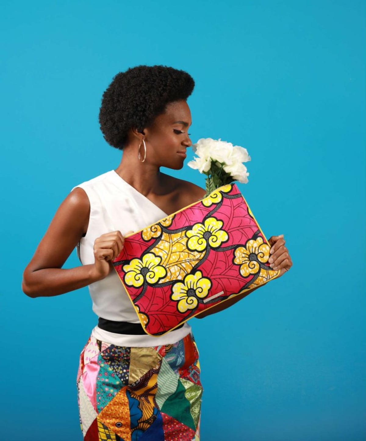 Afro tropical, el editorial de moda de los estudiantes de la Usma