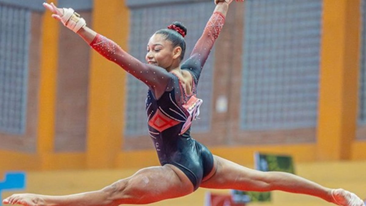 Alyiah Lide, la gimnasta panameña con 5 medallas de oro en los Juegos Bolivarianos de la Juventud