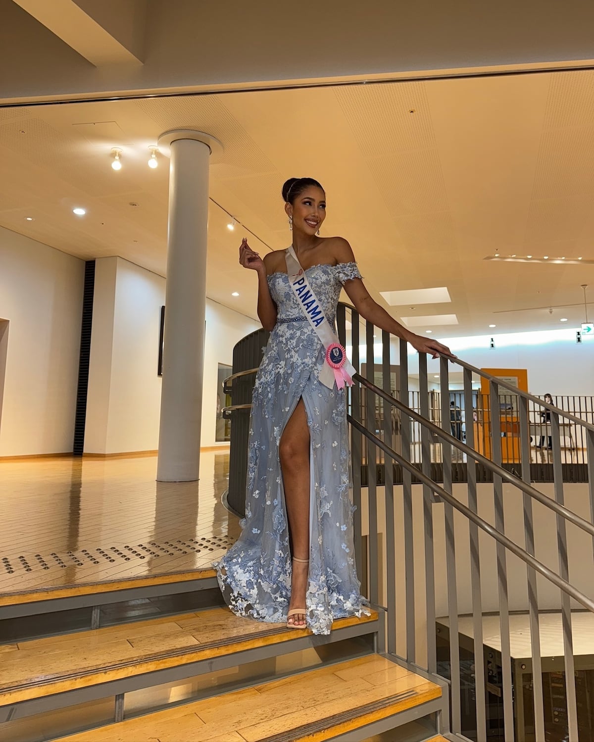Liliam Ashby Barrera, primera finalista de Miss Universe Panamá 2024, se encuentra en Japón participando en Miss International