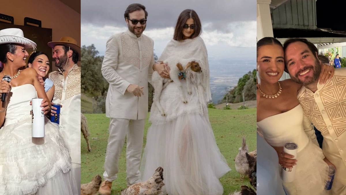 Breebaart viste a Gabriel Silva en su boda con Sophia Nandwani en Boquete