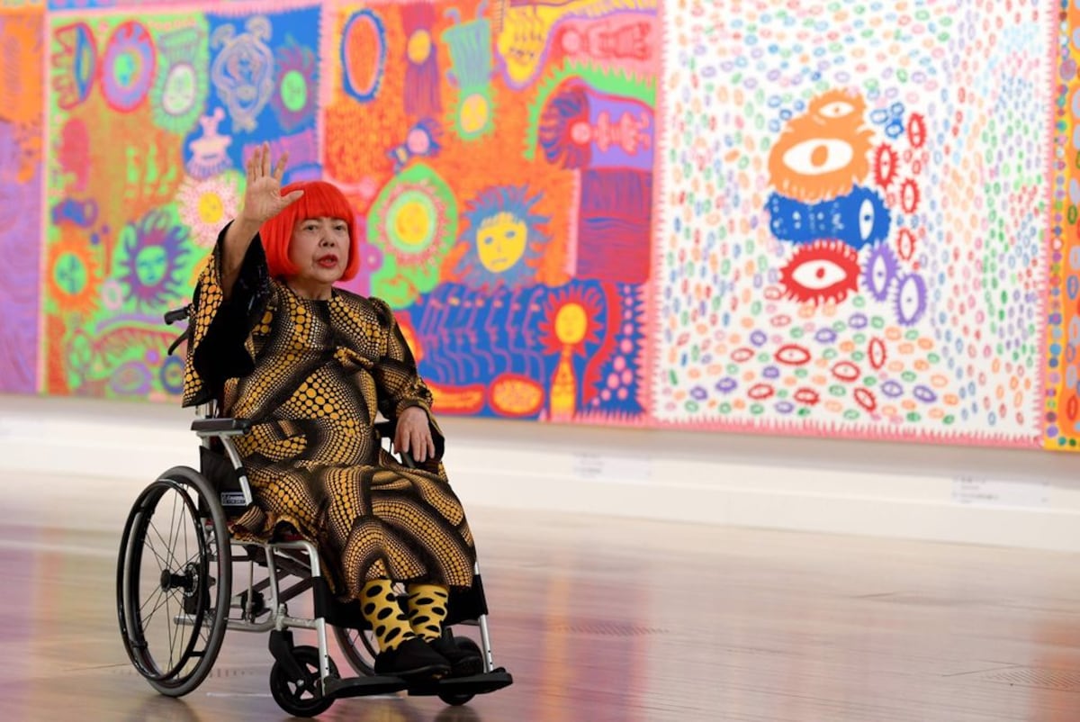 Yayoi Kusama y el arte de no desaparecer
