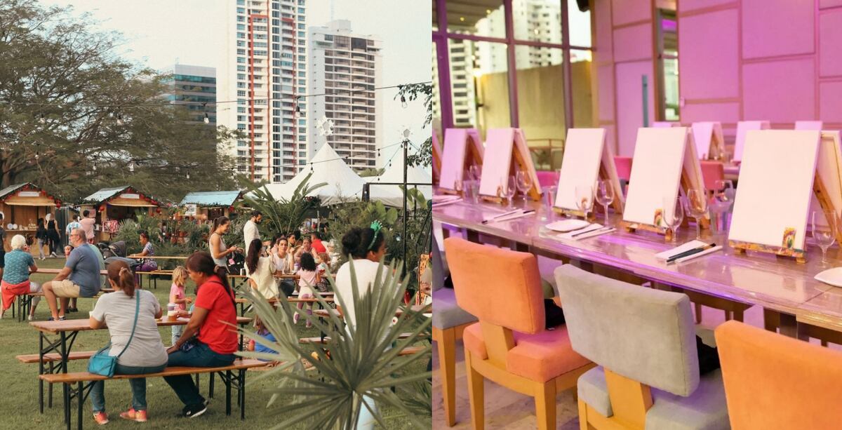 Talleres de pintura, mercaditos y conciertos para cerrar el año