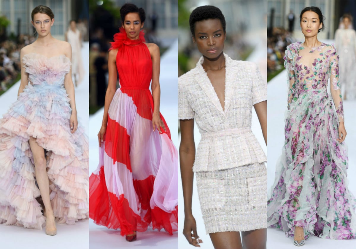 Las tendencias de moda salidas de la alta costura