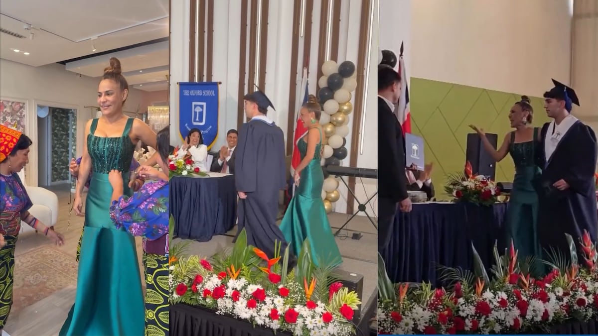 Sandra Sandoval celebra la graduación de sus dos hijos