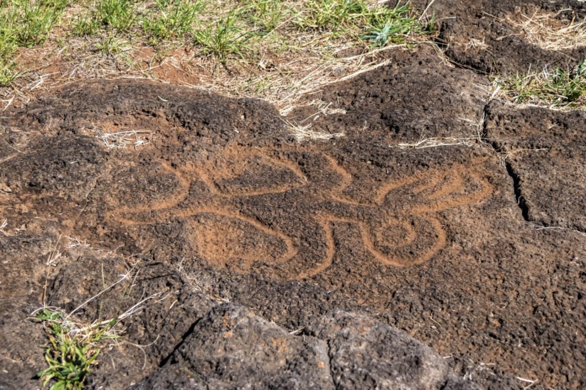 Cara a cara con los moai, en isla de Pascua