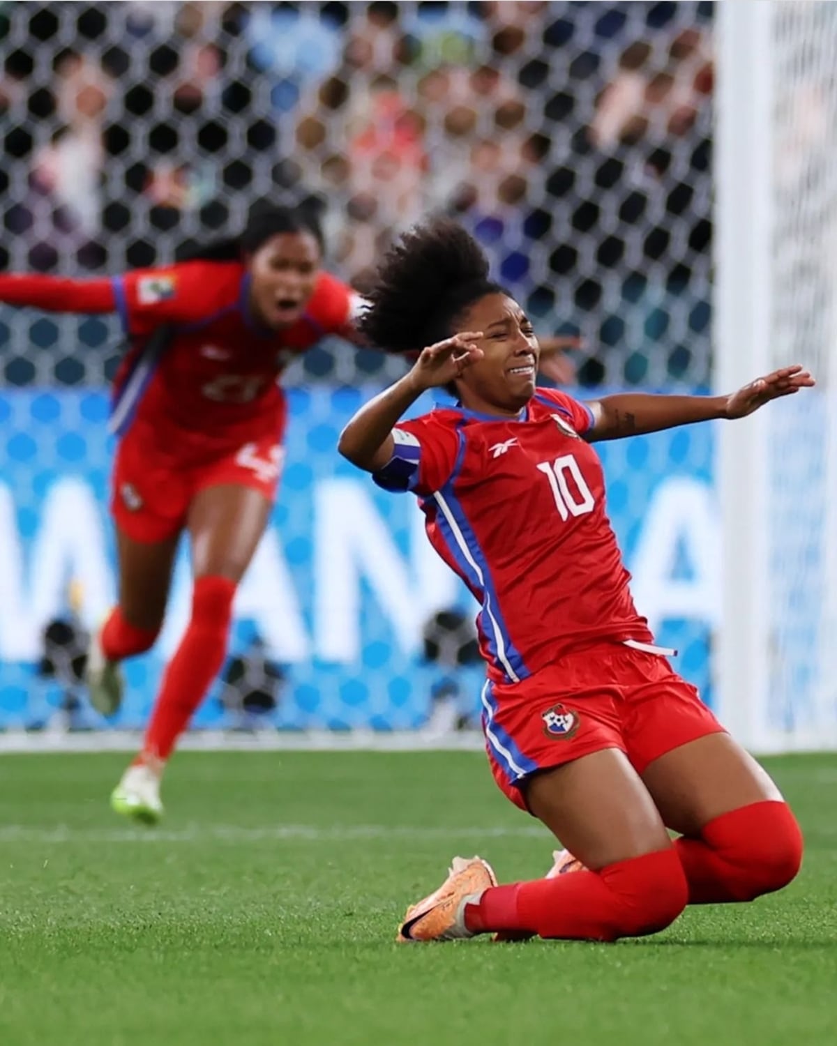 Así celebró Panamá sus tres goles históricos en un Mundial de Fútbol Femenino