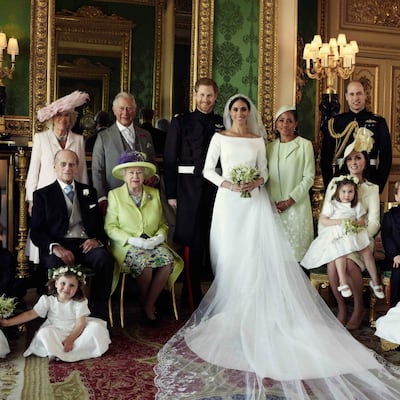 Las fotos oficiales de la boda real de Meghan y Harry