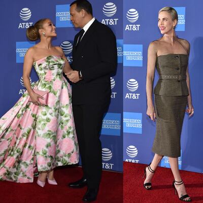 Jennifer López, Charlize Theron y otras celebridades que deslumbraron en Palm Springs