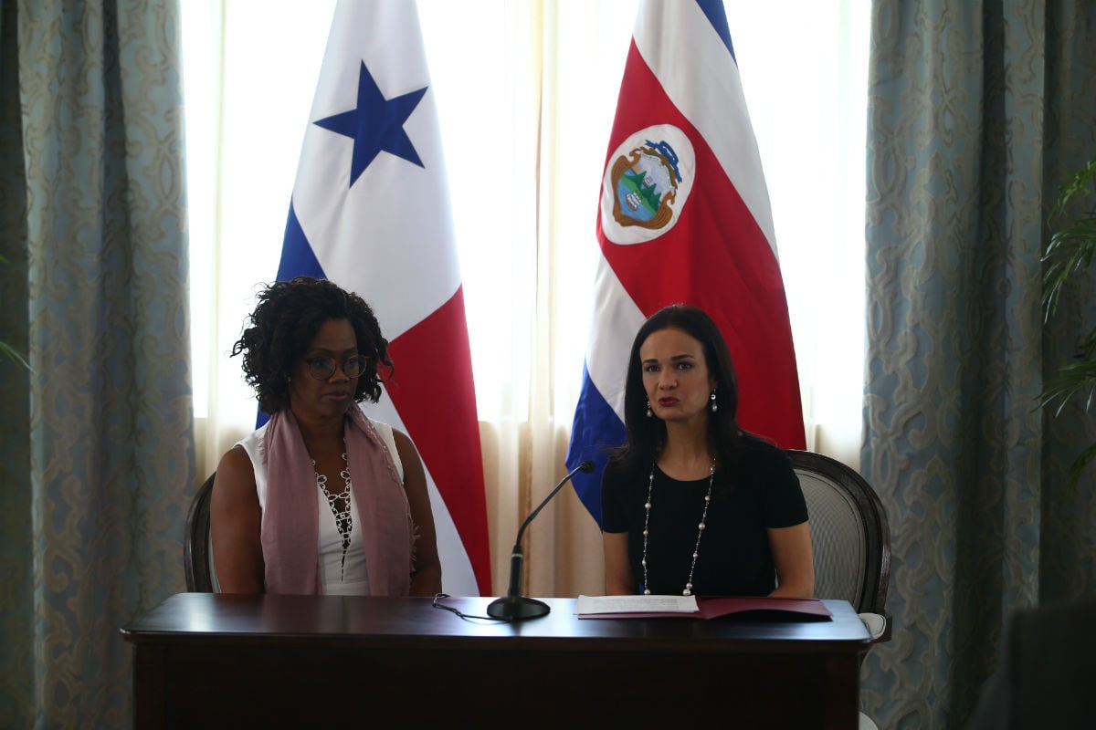 Epsy Campbell Barr, vicepresidenta de Costa Rica, visita Panamá