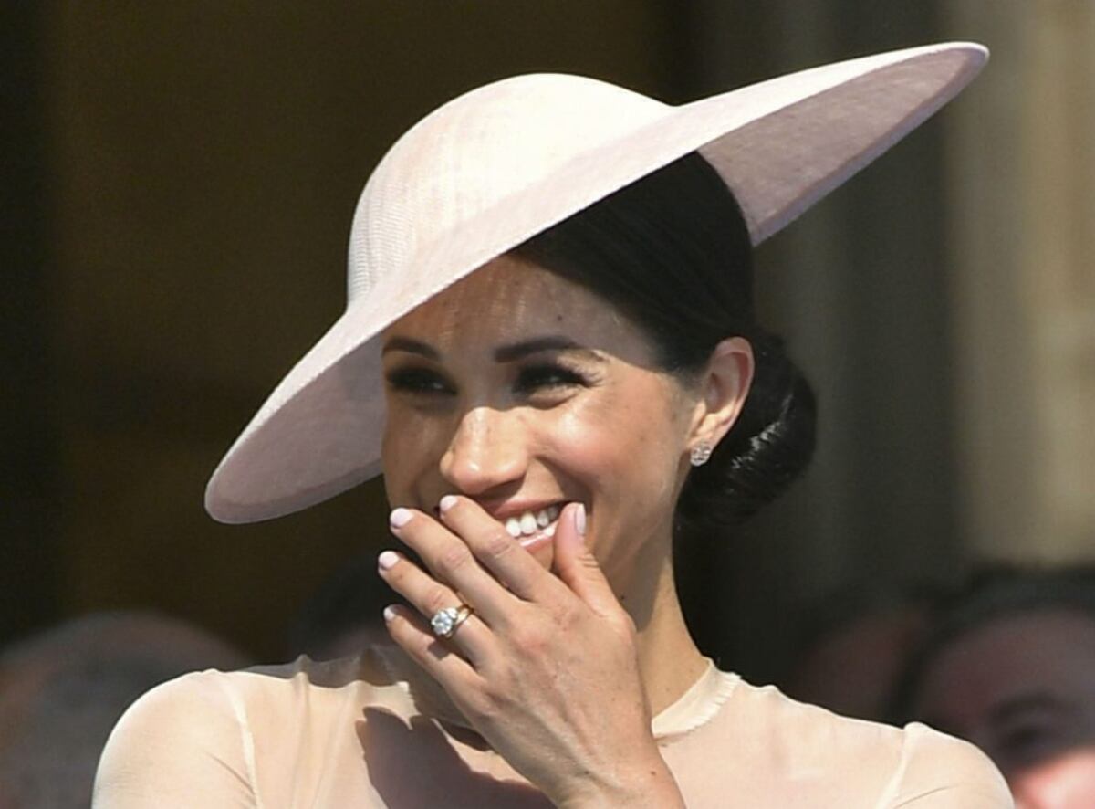 La primera aparición oficial de Harry y Meghan como esposos