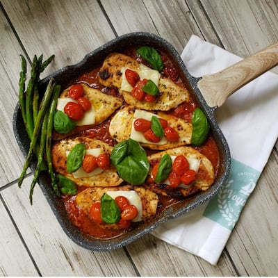 Filetes de pollo con ‘topping caprese’