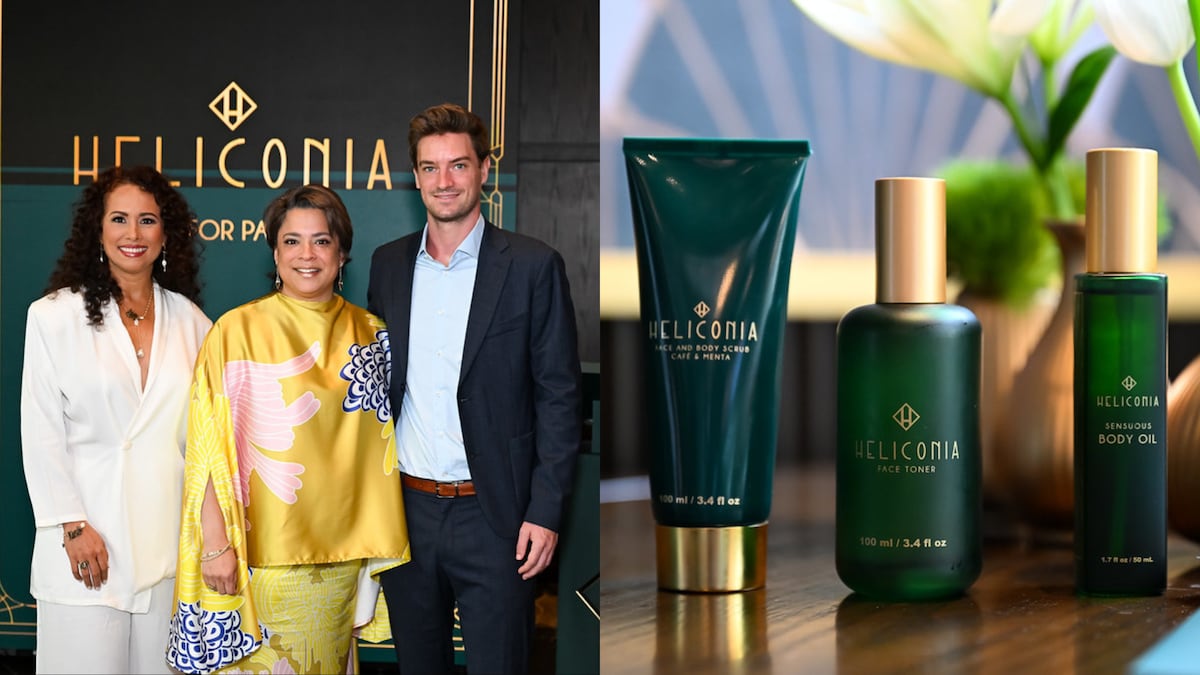 Heliconia, la marca de cuidado de la piel creada por una panameña