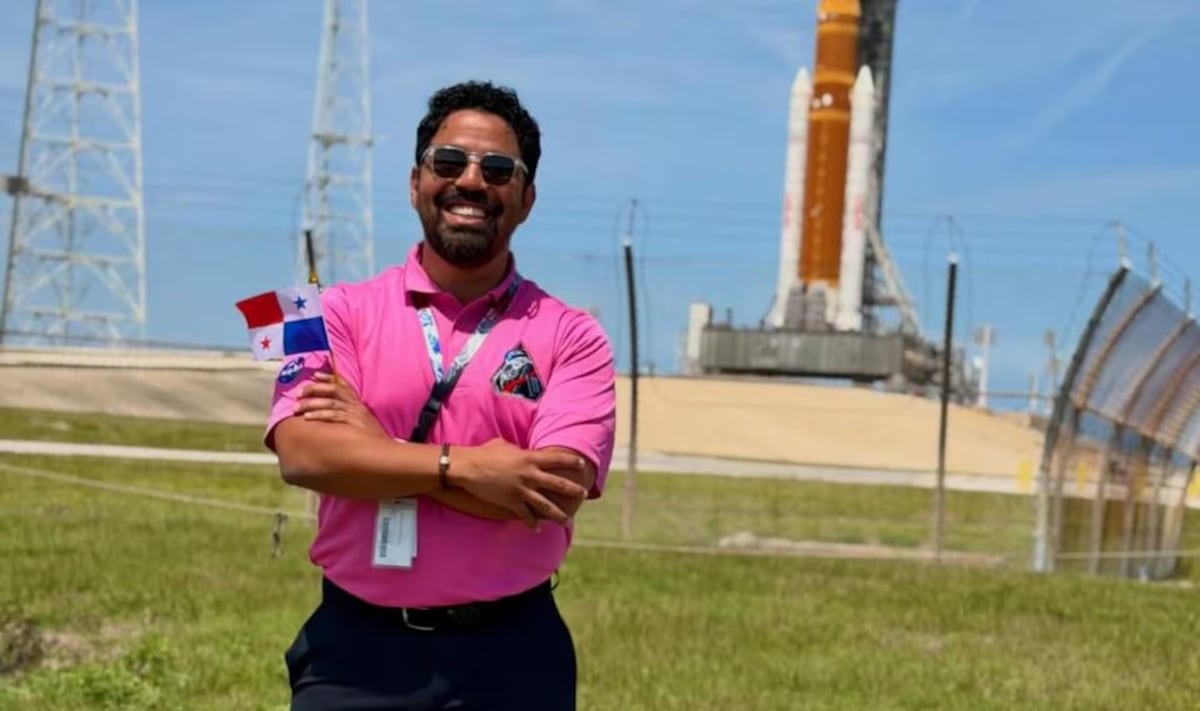 Daniel Lauchú, el panameño en la NASA que será parte del histórica transmisión de Artemis II