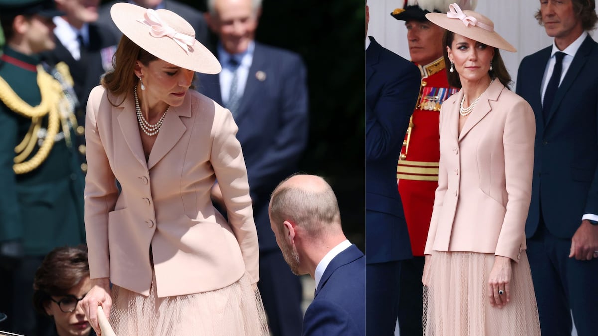 Kate Middleton viste de Dior por primera vez en un evento oficial