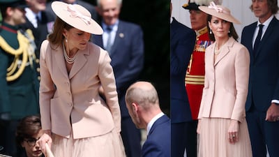 Kate Middleton viste de Dior por primera vez en un evento oficial