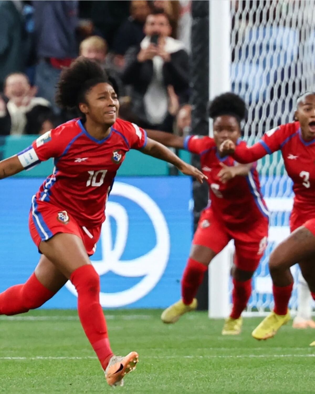 Así celebró Panamá sus tres goles históricos en un Mundial de Fútbol Femenino