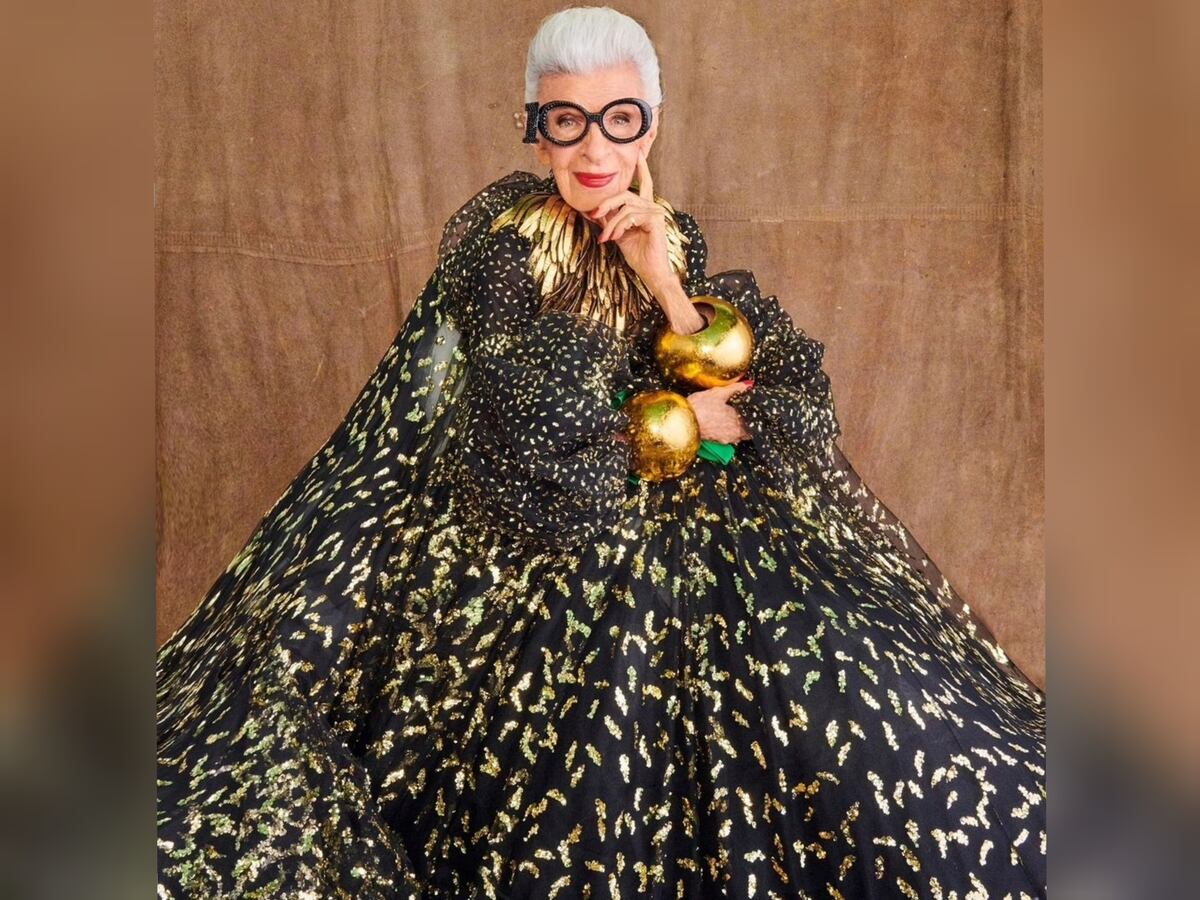 Fallece la icónica Iris Apfel, leyenda de la moda