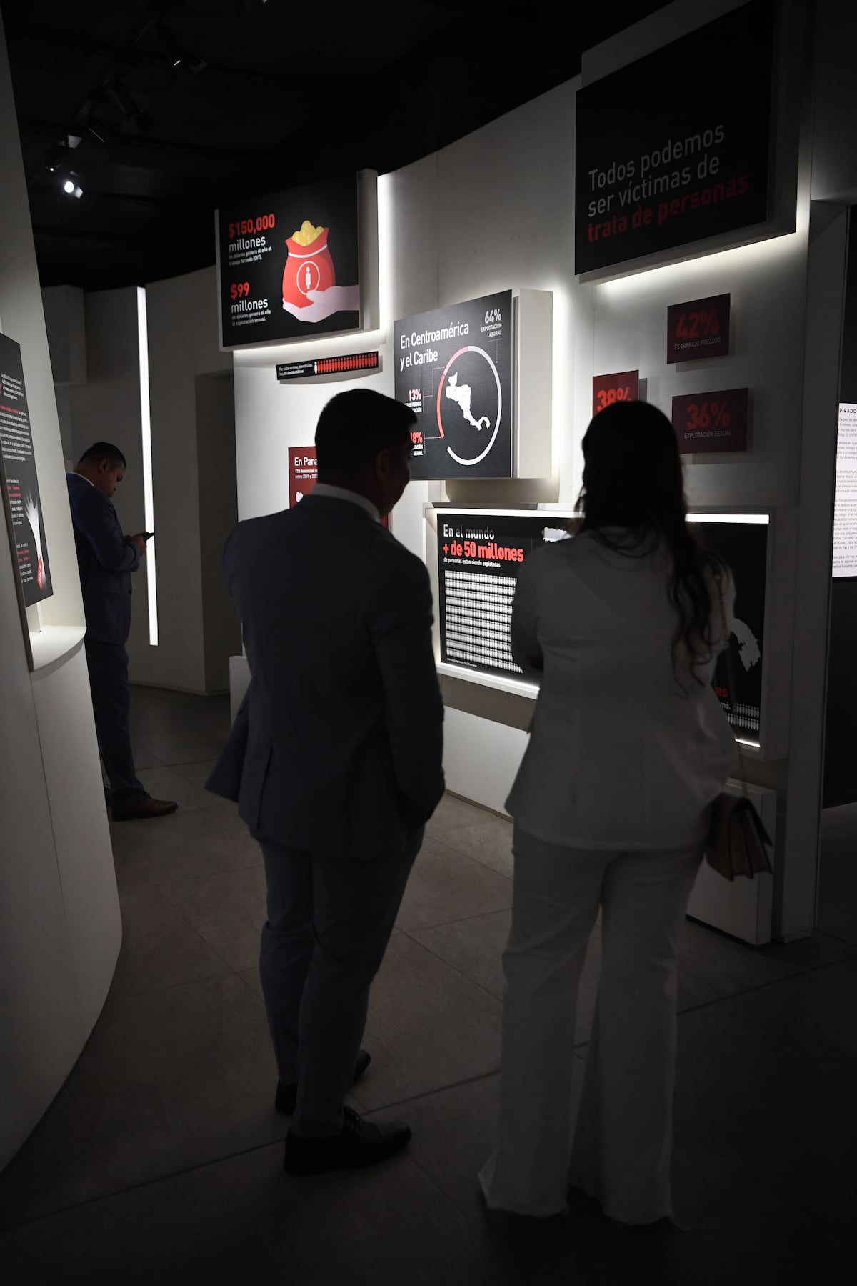 El museo de la libertad en Panamá presenta ‘Una de veinte: Las cifras invisibles de la trata de personas’