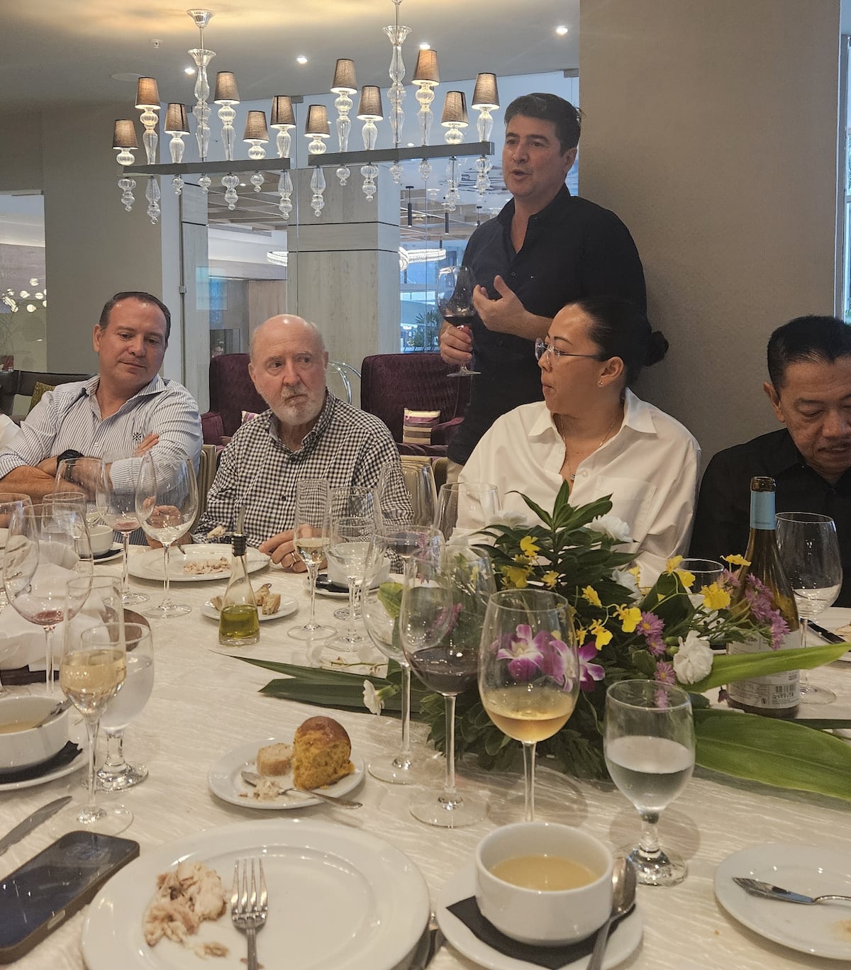 Una tarde en Panamá con vinos provenientes del Valle de Bucos, Mendoza