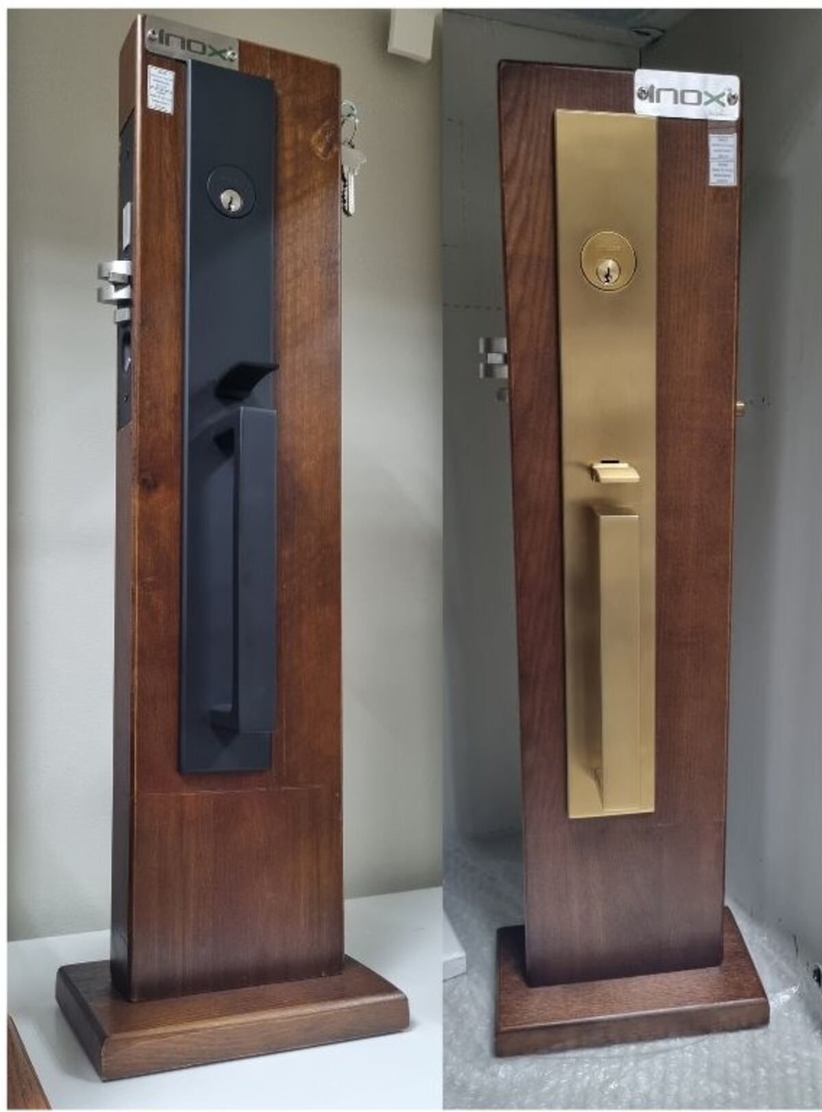 Destellos en puertas y muebles