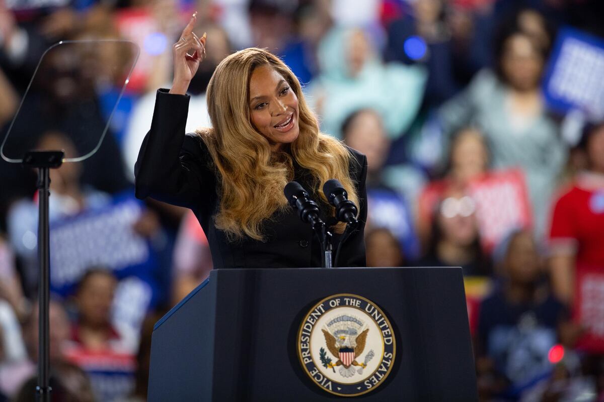 Beyonce da el último impulso a la candidatura de Kamala Harris para la presidencia de Estados Unidos
