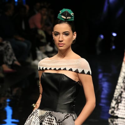 Allí va, mestiza. La visión de Marciscano para Fashion Week Panamá 2018.