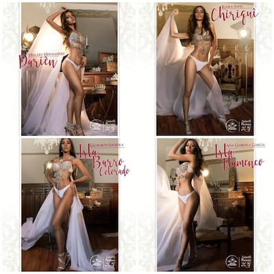 Las nuevas fotos de las concursantes de Señorita Panamá 2018