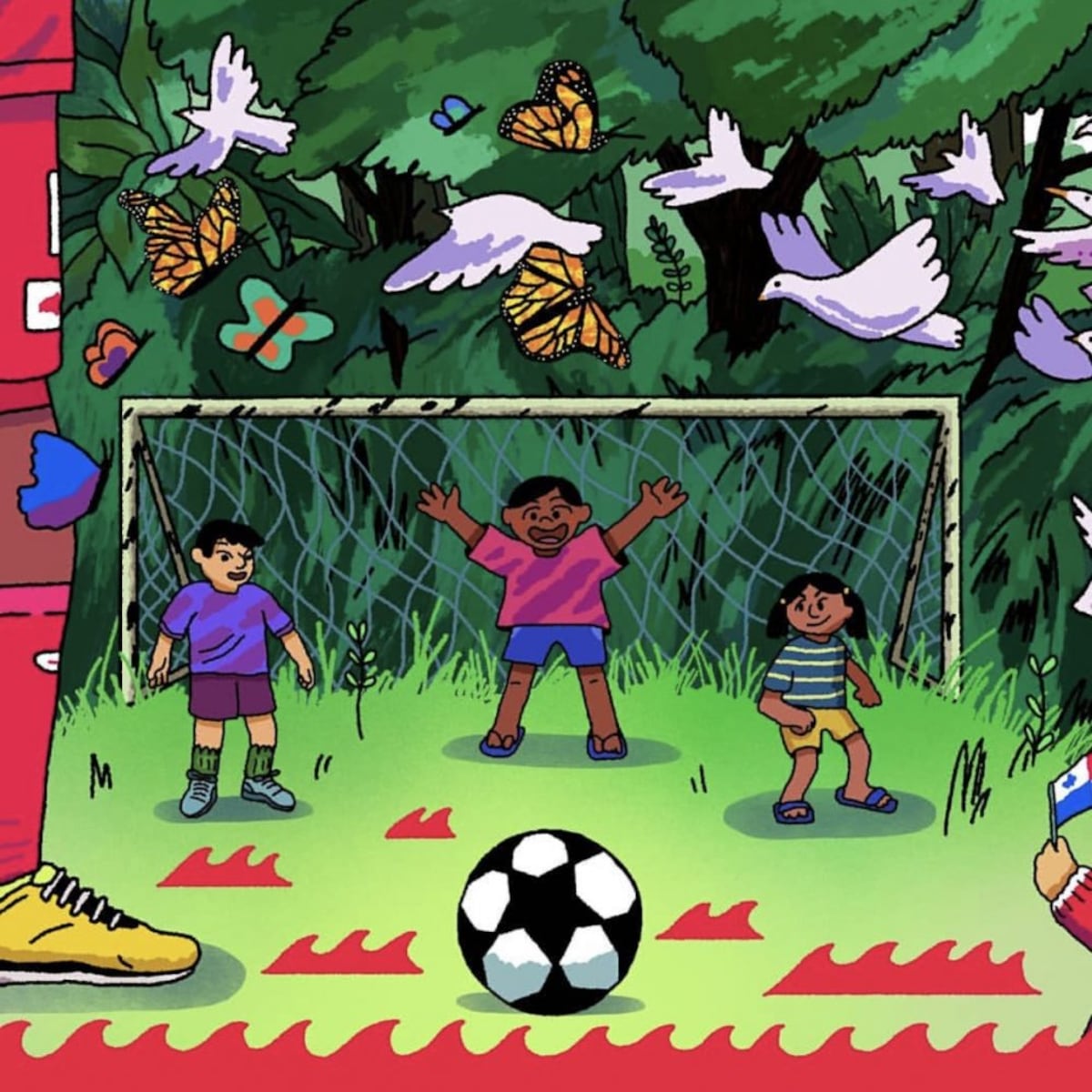 Juan Tang Hon, el panameño detrás del doodle de Panamá en el Mundial