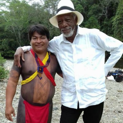 Morgan Freeman regresa a Panamá