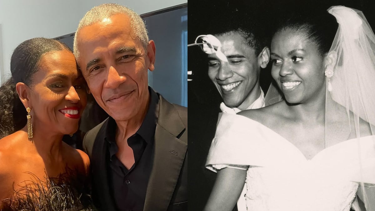 ‘La mejor decisión que he tomado fue casarme contigo’, Barack y Michelle Obama celebran 33 años de casados