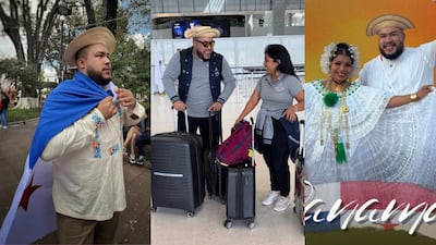 Rikiplops y la arquitecta Rosadalys Pérez representan a Panamá en festival internacional de baile típico