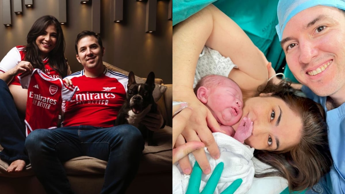 La actriz panameña Ana Alejandra Carrizo presenta a su bebé Manuel Alejandro