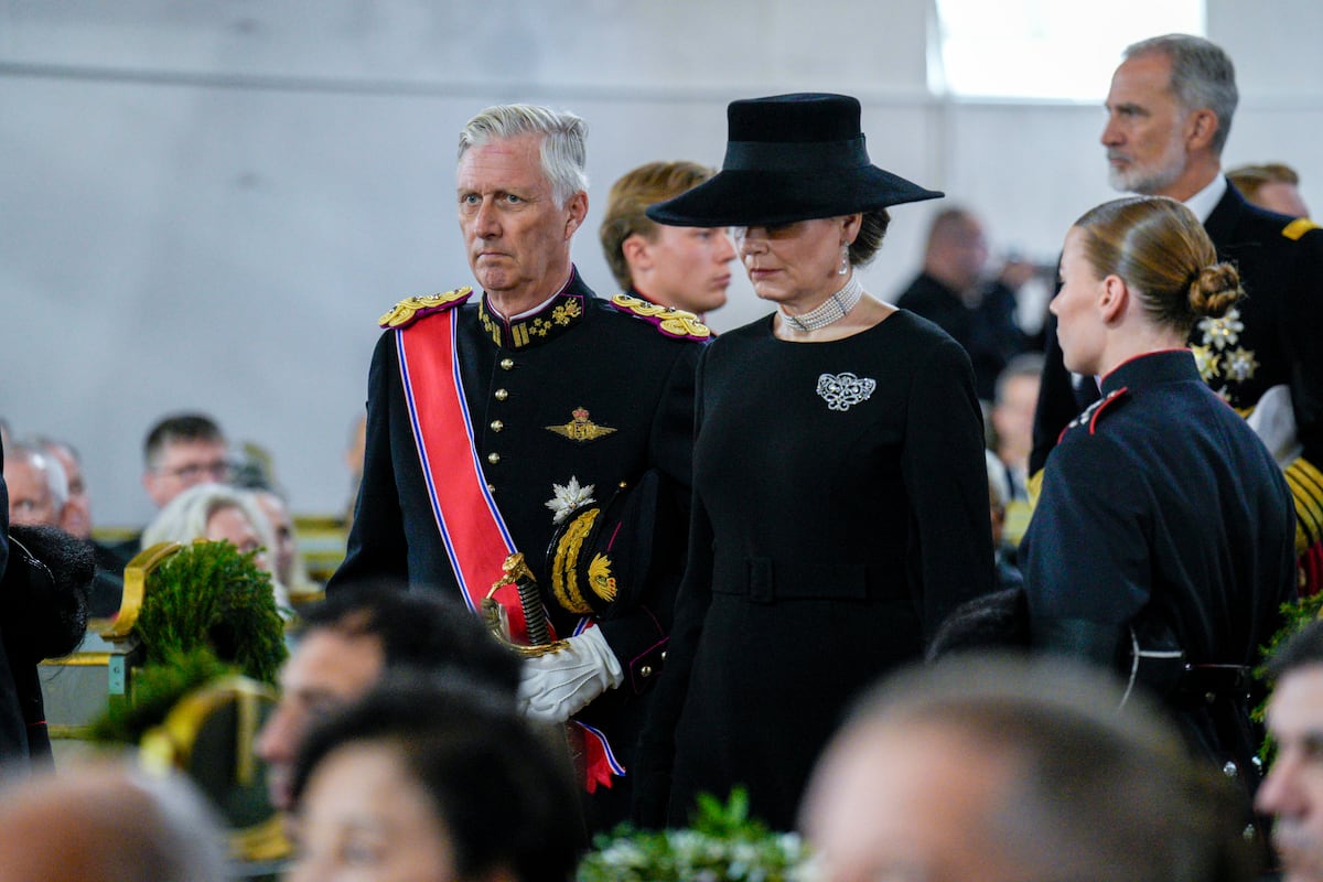 Los reyes Letizia y Felipe, el príncipe William y demás monarcas de Europa asisten al funeral del rey Harald V de Noruega