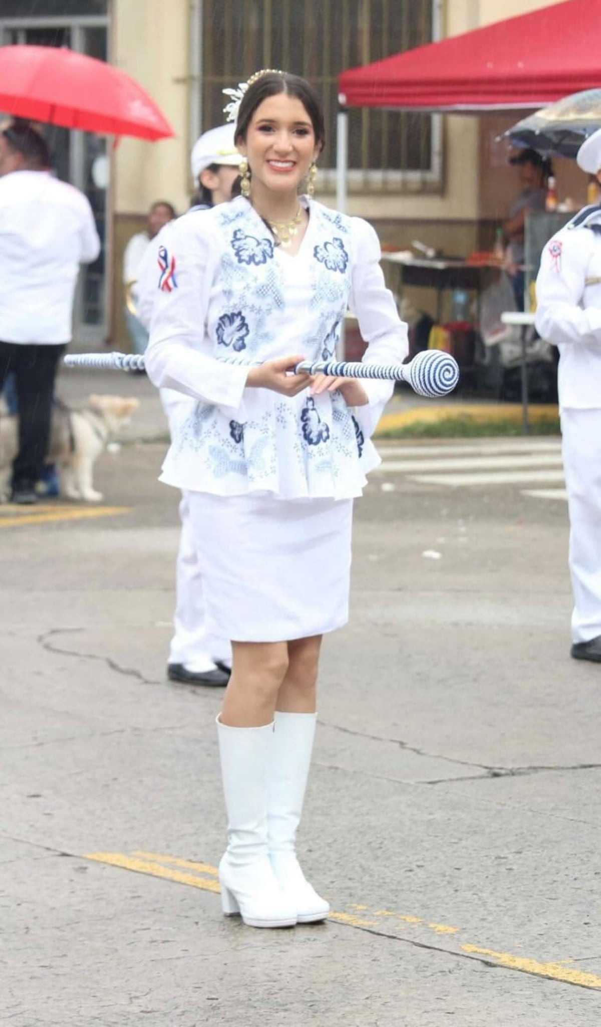 Tambor mayor, con estilo y patriotismo (parte 2)