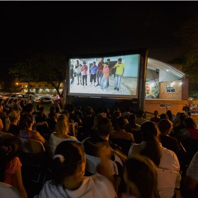 Cine en el barrio del IFF Panamá