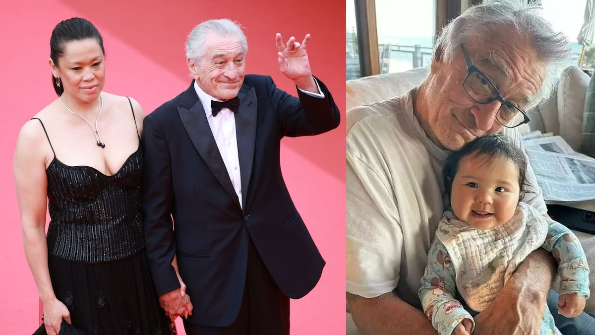 Robert De Niro, de 81 años, llega con la mamá de su bebé de dos años al Festival de Cannes