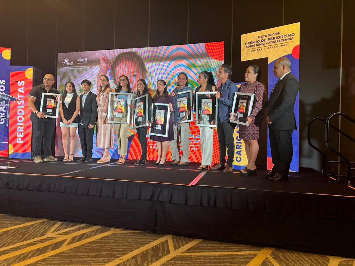 Alexander Arosemena, periodista de ‘La Prensa’, gana el premio Unicef-Celap en fotografía periodística