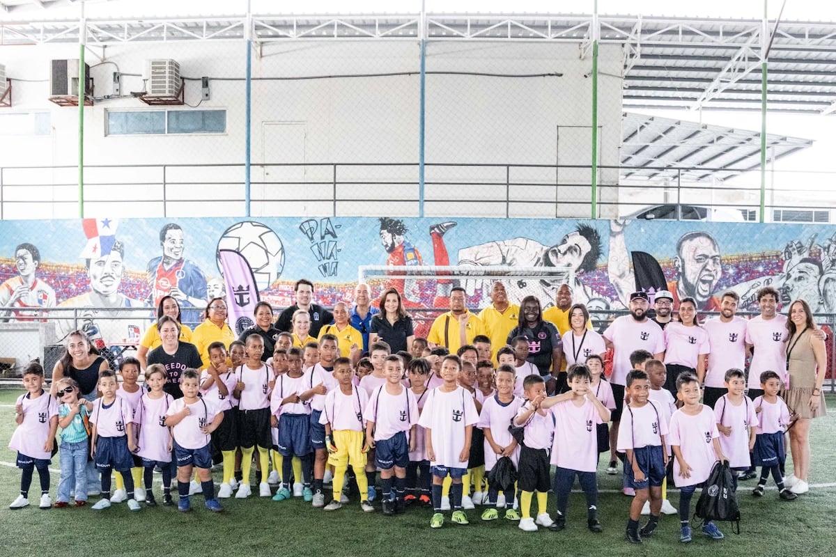 40 niños panameños participan de la primera clínica deportiva internacional con entrenadores del Inter Miami CF