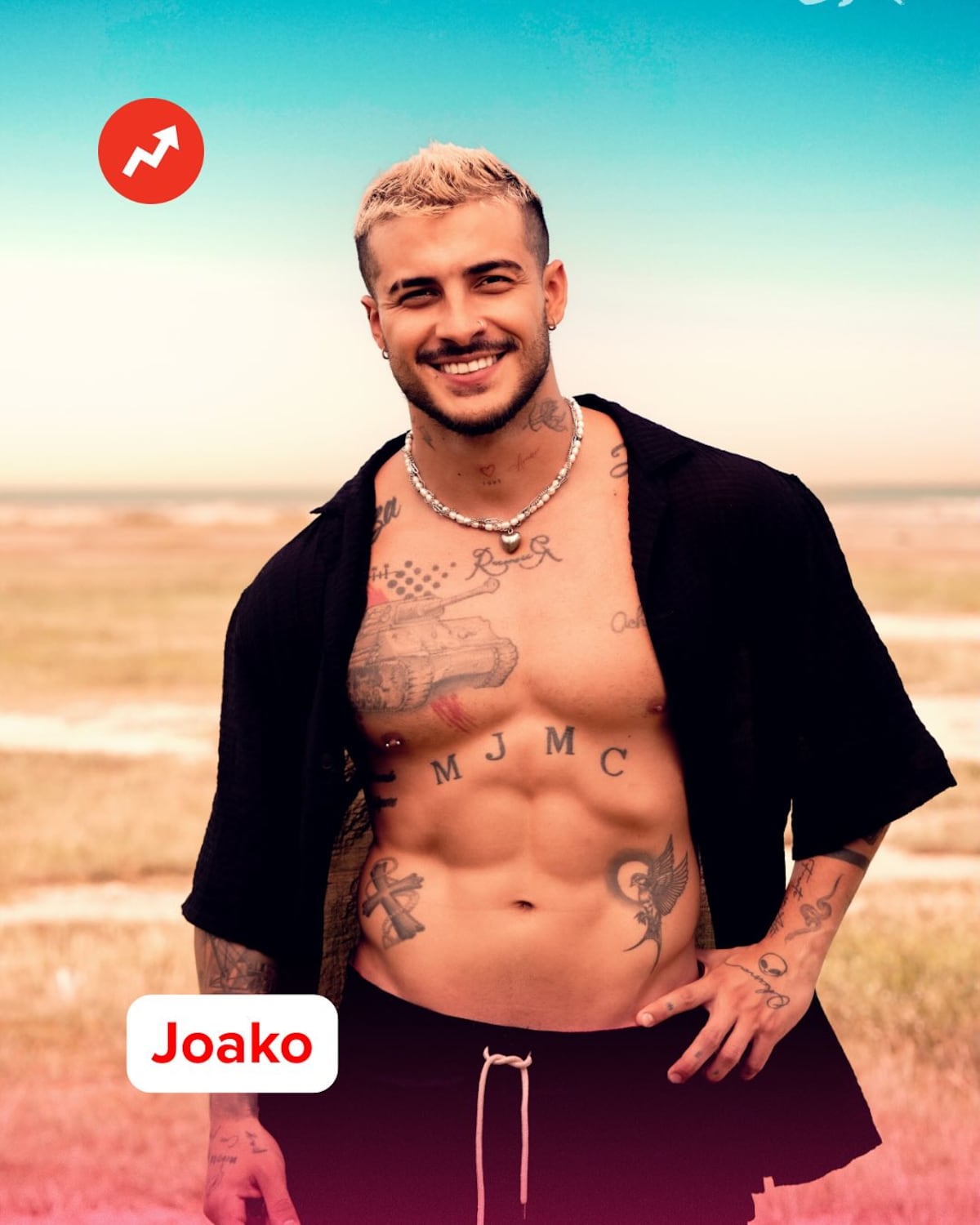 Joako Fábrega, modelo y cantante panameño, participará en el ‘reality show’  ‘La Venganza de los Ex VIP’ de MTV