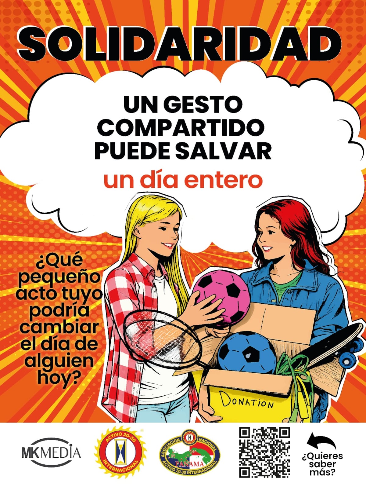 Respeto, honestidad y empatía: la nueva campaña de los Clubes Activos 20-30