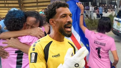 “El corazón casi se me sale del pecho”: La madre de Vozinha, el portero de Cabo Verde, al ver a su hijo en el Mundial