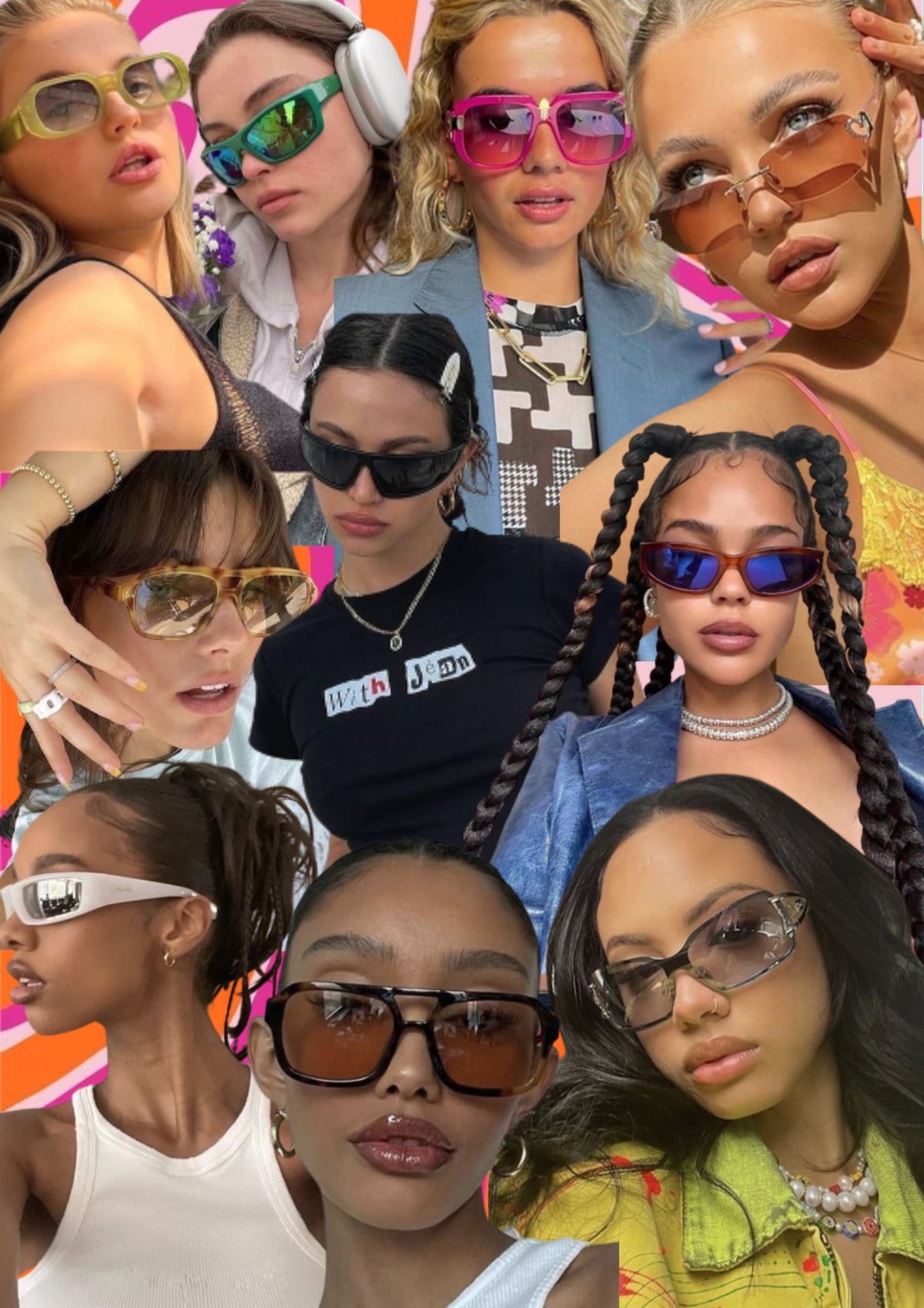 Cinco estilos de lentes de sol para combinar tus outfits