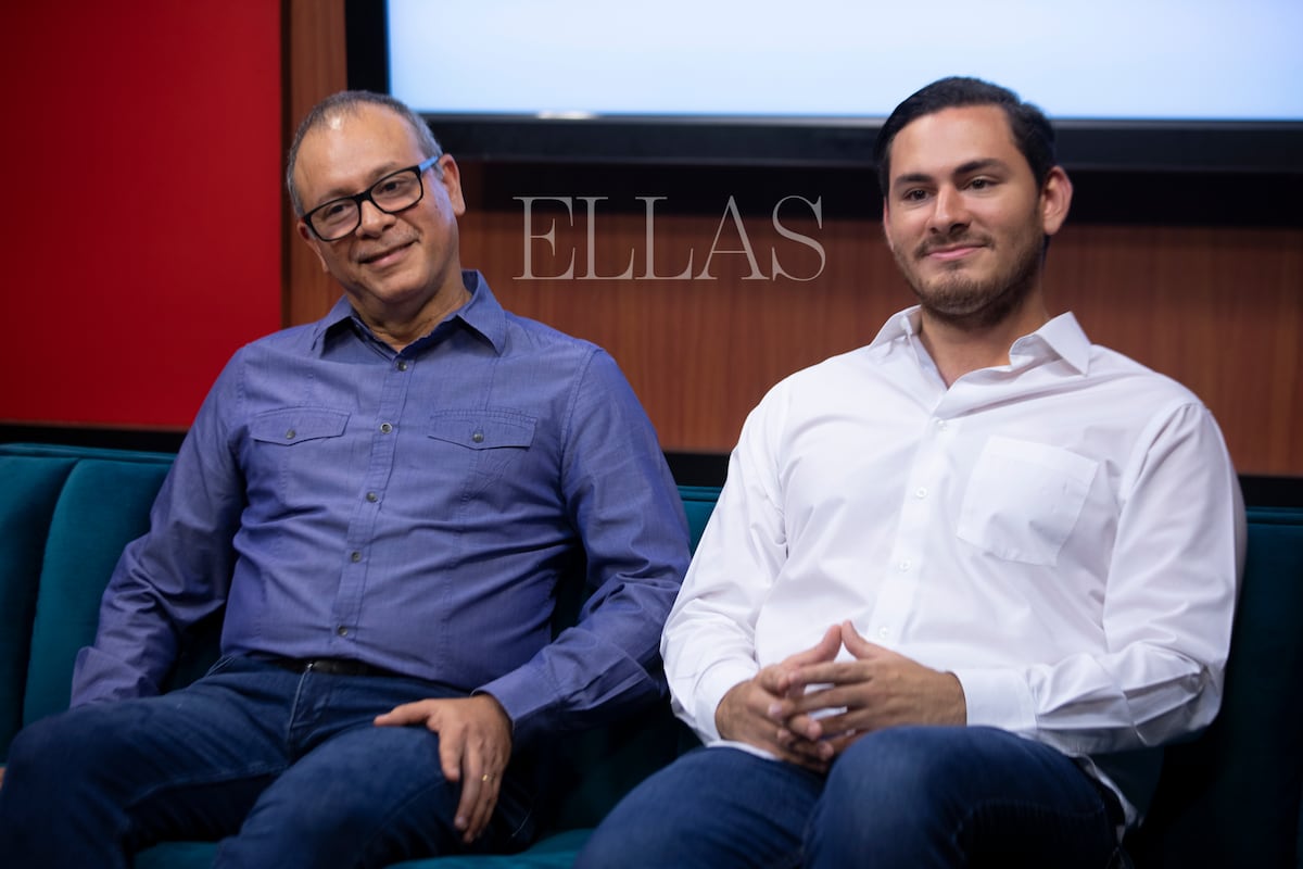 15 fotos de Juan Diego Vásquez y su papá Jorge en su primera entrevista juntos