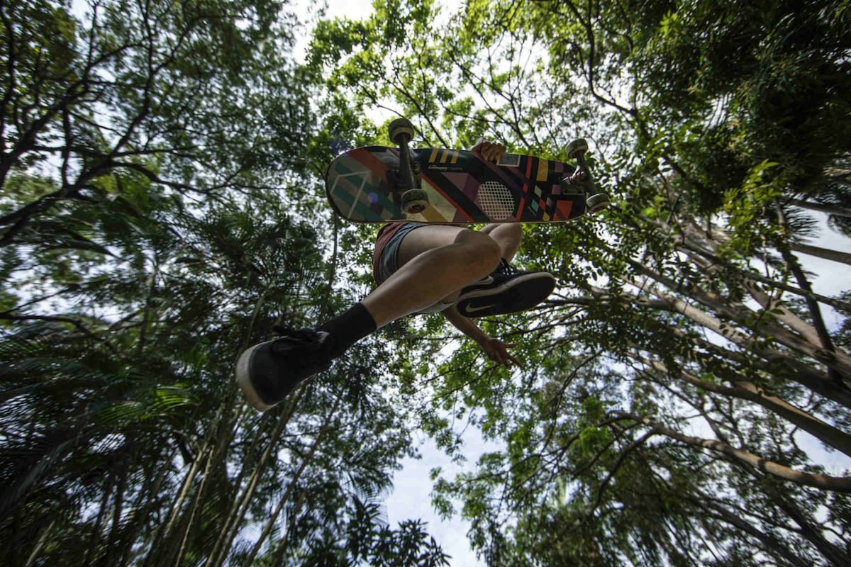 Gina Méndez, la ‘skater’ panameña que patina en Israel y París