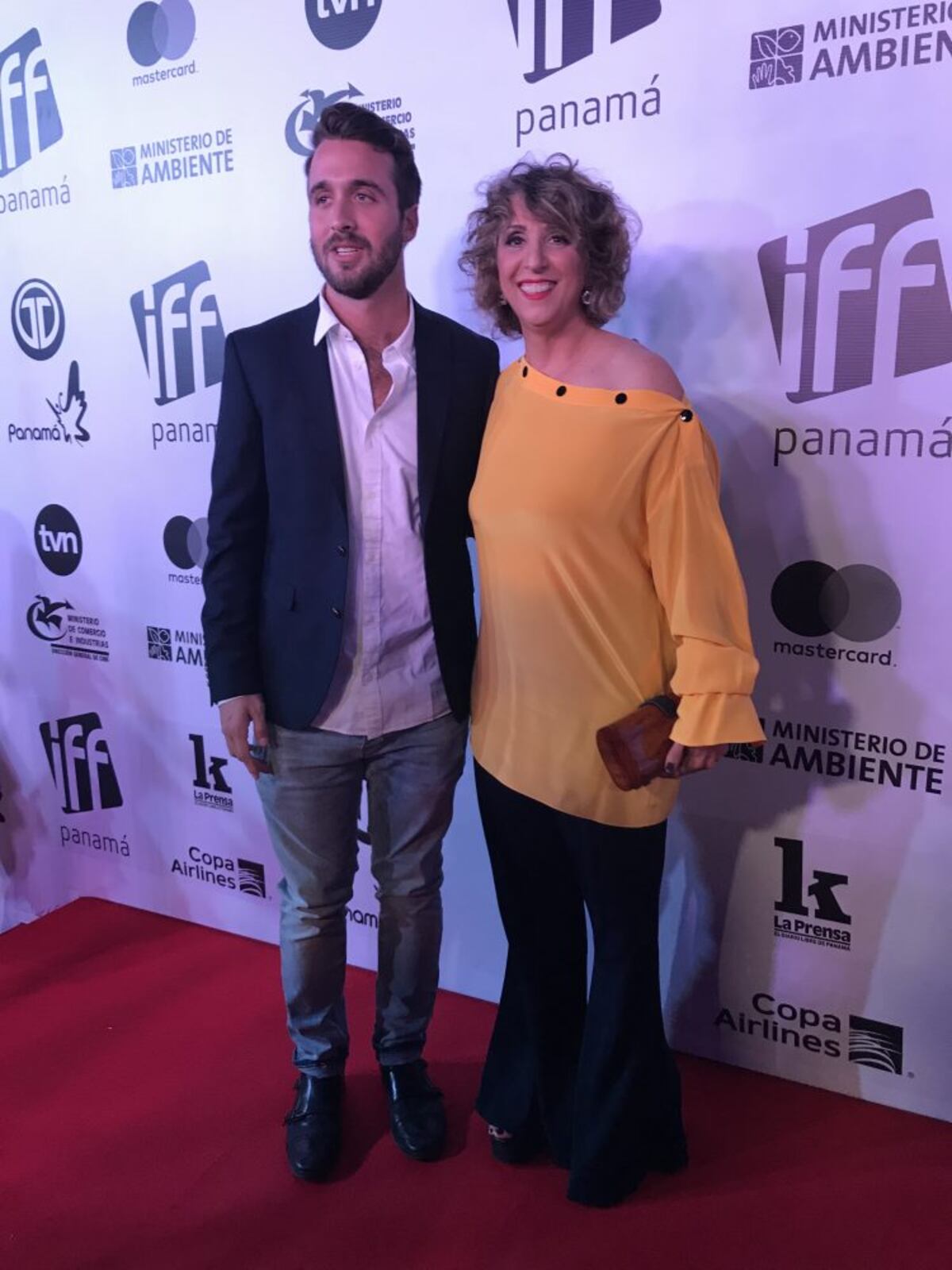 La alfombra roja de inauguración del IFF Panamá