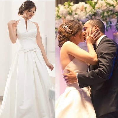Las fotos de la boda de la diputada Génesis Arjona