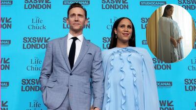Tom Hiddleston y Zawe Ashton en la dulce espera de su segundo bebé