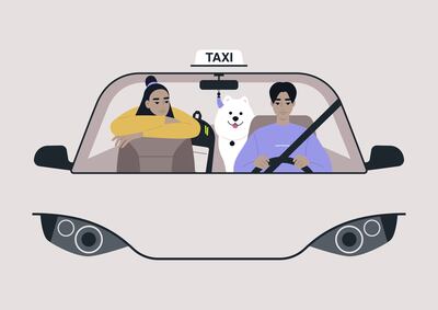 Cuentos que son cuentos en taxi